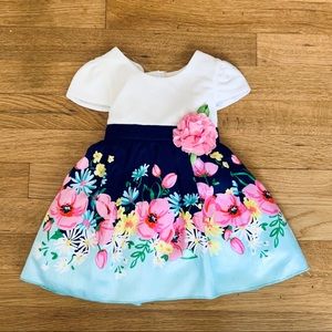 5/$25 NEW 18 Months Little Girls Flower Dress